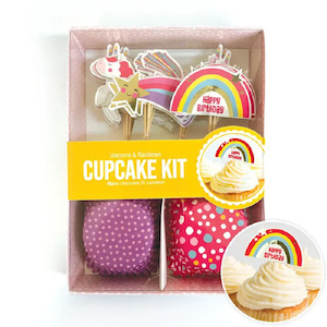 Cake Craft Usa: Unicorns and Rainbows cupcake kit