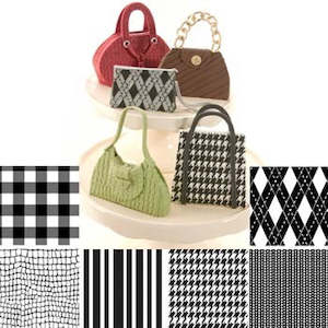 Fabric Texture Impression mat Sheet Set