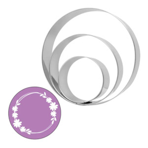 Cake Craft Usa: Round cookie cutter set of 3