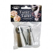 Jem Twist Twist Piping Nozzle tip set 4 (Russian Type)