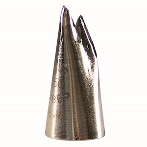 Pme: Pme piping nozzle Ruffle tip Single Shallow small design