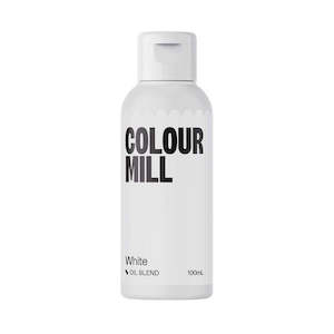 100ml XL bottle Colour Mill Oil Based Food Colouring White