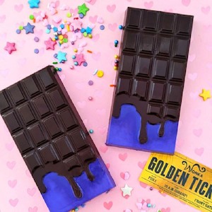 Bwb: Melted chocolate bar chocolate mould