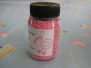 Non pareils Bubblegum Pink Hundreds and Thousands 100s and 1000s