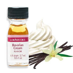 Lorann Oils: SPECIAL BB 1/25 Lorann Oils flavouring 1 dram Bavarian Cream (Vanilla Flavour)