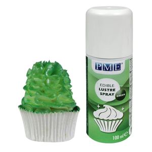 All: PME Edible lustre spray Green 100ml (North Island Urban Delivery ONLY)