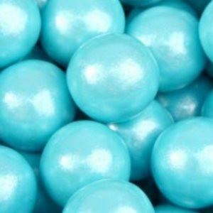 All: Giant blue shimmer gumballs (great for drip cakes) pack 10