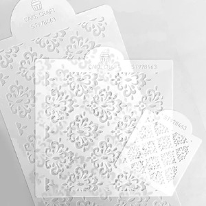 3 piece stencil set Camille