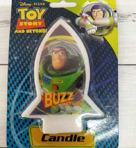 Licensed Character Candles: Buzz Lightyear Rocket Toy story candle
