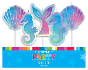 Under the Sea 5 pick candle set