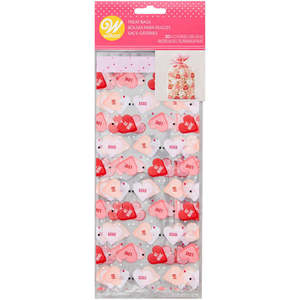 Conversation Hearts treat bags by Wilton pack 20