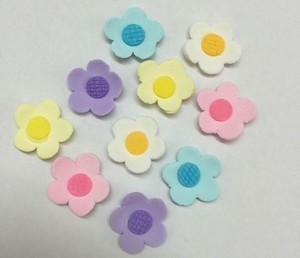 Easter Sprinkles: Edible Sugar Flower blossoms pack of 25 Great for Cupcakes