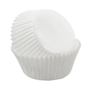 Easter Cupcake Papers: White standard cupcake papers Pack 75 by Wilton