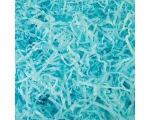 Easter Packaging: Shredded tissue paper Light blue