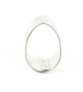 Easter egg mini cookie cutter