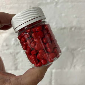 Red Sprinkles: Red Bow Ties or Bows sprinkles 22mm