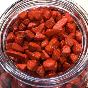 Chocolate rocks orange