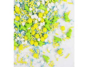 Mixed Colour Sprinkles: Go Dino Go Dinosaur medley sprinkles