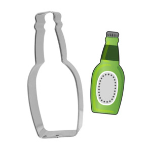 Beer Bottle Cookie Cutter