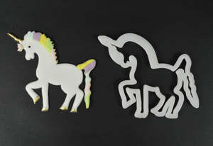 Fmm Unicorn silhouette cutter