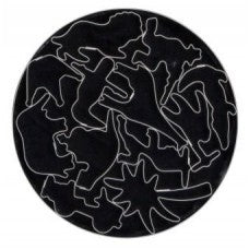 Set 12 cookie cutters in tin Treasure island with jungle animals and hunter