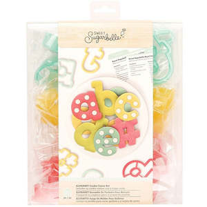 Big Cookie Cutter Sets: Sweet Sugarbelle Alphabet cookie cutter set