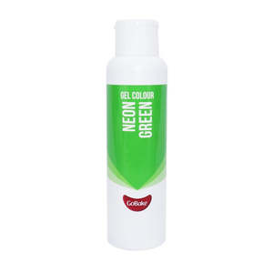 120g large Gobake Gel Colour paste food colouring Neon Green