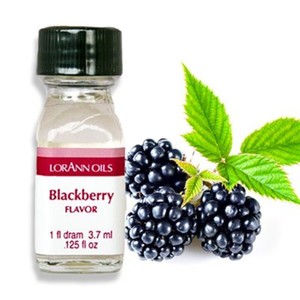 Gummy Candy Making Supplies: Lorann Oils flavouring 1 dram Blackberry
