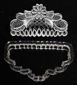 50% off Embroidery lace cutter and impression Lace motif No 2