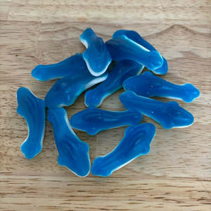 Sharks: Blue Sharks Gummy Candy lollies