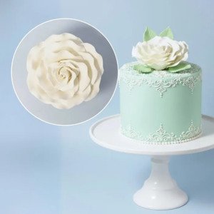 Damask Rose XL statement icing flower