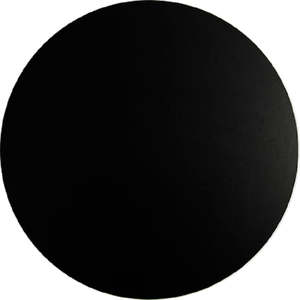 Black masonite cake board 8 inch round