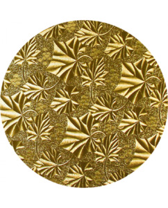 Cake Boards Round Gold And Rose Gold: Cake board round GOLD 5 inch