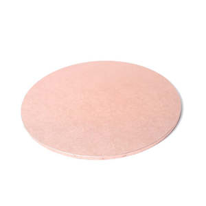 Rose Gold masonite cake board 12 inch round