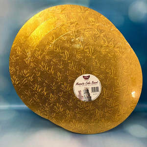 Cake Boards Round Gold And Rose Gold: 15mm Thick cake board 17 inch round Gold
