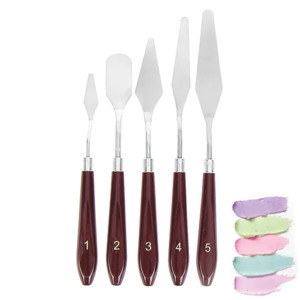 Palette Knives Set Of 5