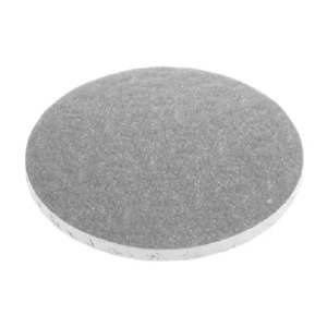 Cake Boards Round Silver: 15mm Thick cake board 14 inch round Silver