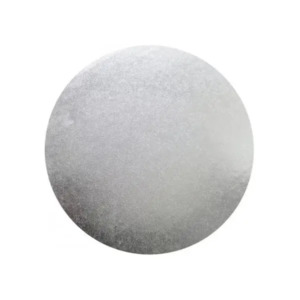 Cake Boards Round Silver: Cake board round SILVER 8 inch