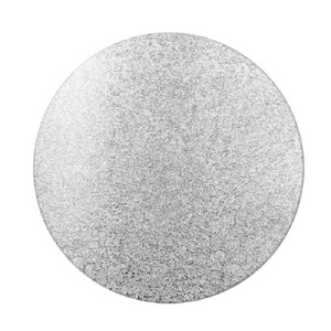 Cake Boards Round Silver: Cake board round SILVER 10 inch