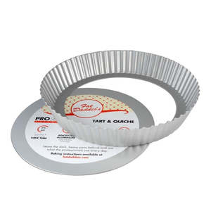 Fluted tart or quiche pan 8 x 2 inch deep Fat Daddios