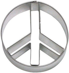 Off The Beaten Path: Peace sign cookie cutter