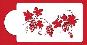 Floral Stencils: Grapevine stencil