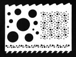 Bubbles stencil asstd designs