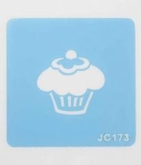 Everything Else Stencils: Cupcake Stencil 35mm