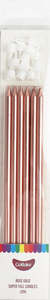 Super Tall ROSE GOLD long candles 18cm (12PK)