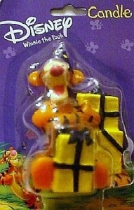 Licensed Character Candles: Winnie the Pooh Tigger figural candle