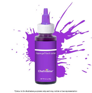 Concentrated food colouring gel paste Violet by Chefmaster 2.3oz 65gram