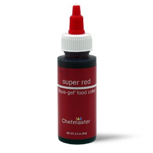 Chefmaster gel paste food colouring Super Red 2.3oz 65gram