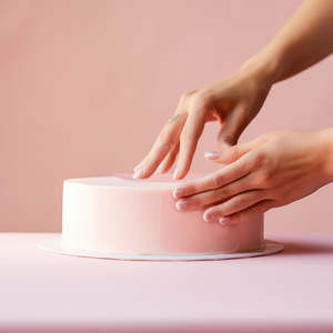 Scrapers Smoothers Spatulas: Cake Edgy flexible smoothers set 2 by Sprinks