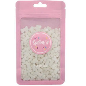 All: White Dog Bone sprinkles 60g by sprinkd